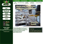 Tablet Screenshot of animalenvironments.com